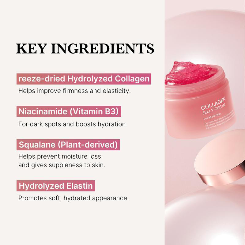Collagen Niacinamide Jelly Cream (Hydrolyzed Collagen + Niacinamide）