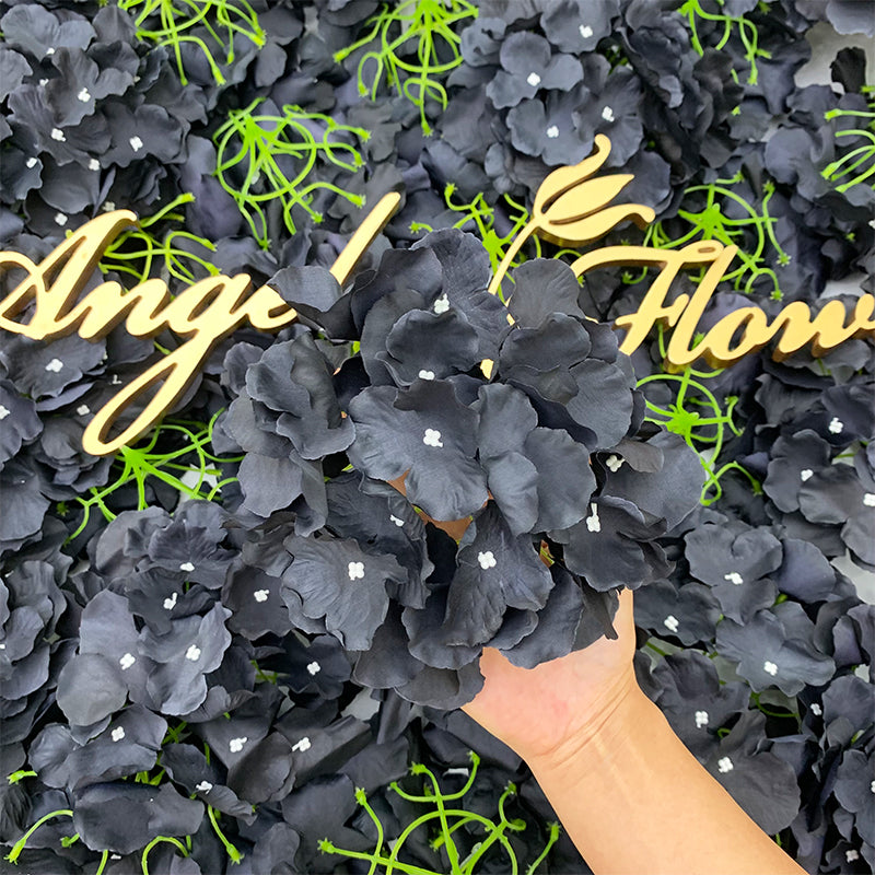 A1021 100Pcs Artificial Hydrangea Flower Head Wedding Decorations