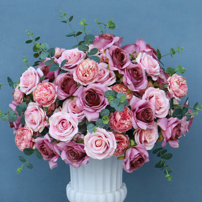 A7859 Wedding Table Centerpieces Baby Breath Rose Flower Ball 60/50/40cm