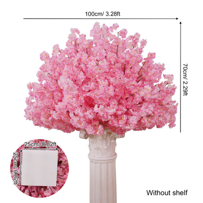 60/80/100cm White Cherry Blossom Rose Wedding Table Centerpiece Flower Ball A031 A7454