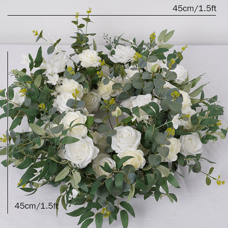 A7869 50cm/60cm Wedding Galrand Wreath Table Cenertpieces Decor Flower