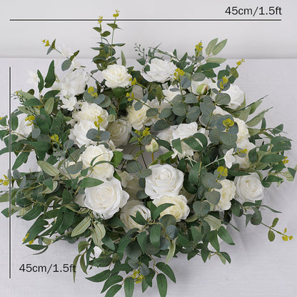 A7869 50cm/60cm Wedding Galrand Wreath Table Cenertpieces Decor Flower