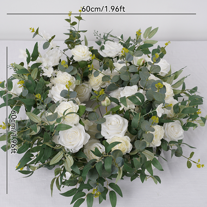 A7869 50cm/60cm Wedding Galrand Wreath Table Cenertpieces Decor Flower