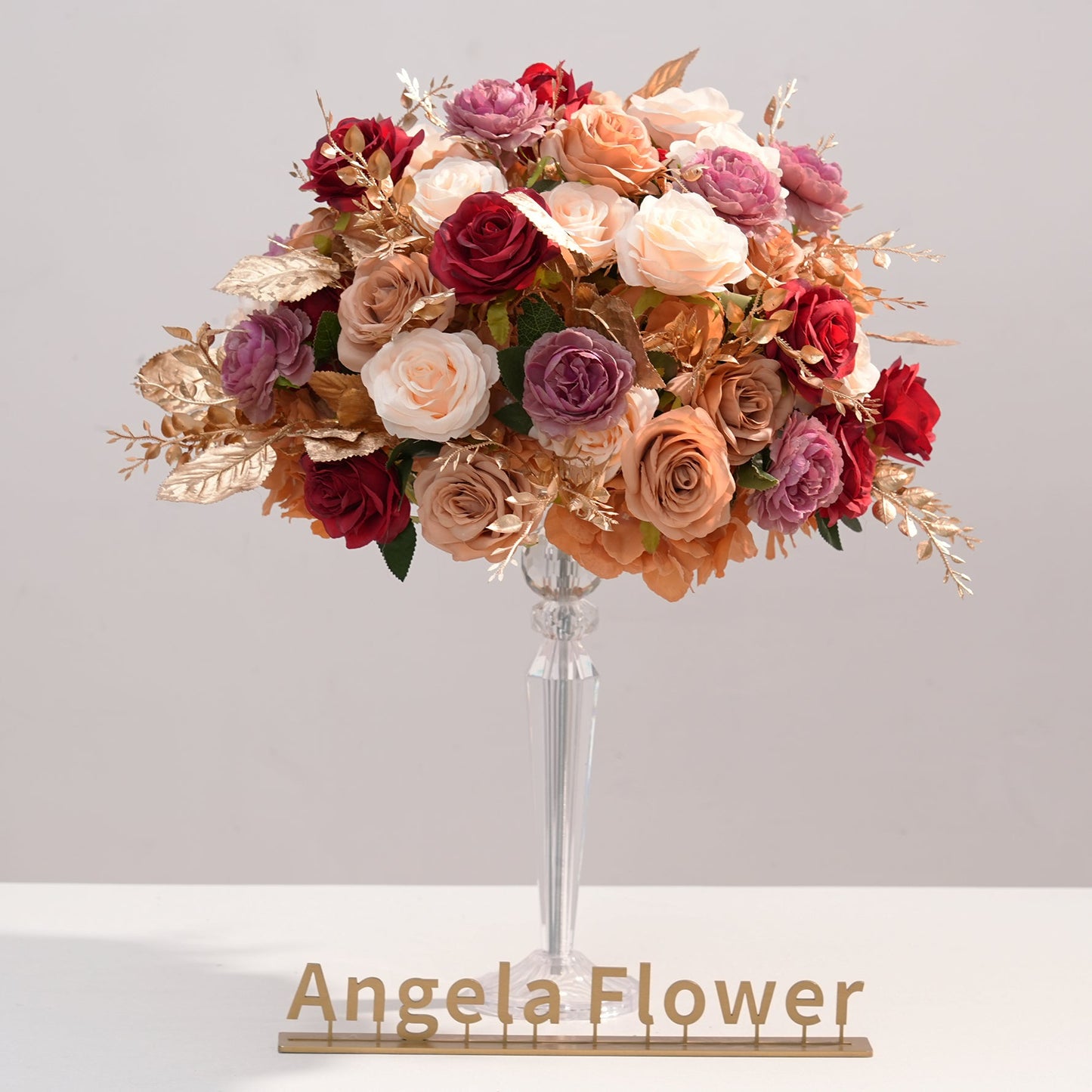 A7859 Wedding Table Centerpieces Baby Breath Rose Flower Ball 60/50/40cm