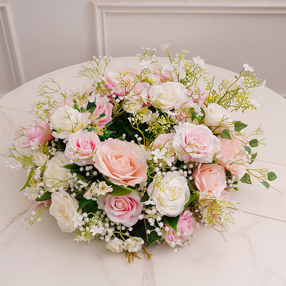 A7869 50cm/60cm Wedding Galrand Wreath Table Cenertpieces Decor Flower