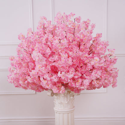 60/80/100cm White Cherry Blossom Rose Wedding Table Centerpiece Flower Ball A031 A7454