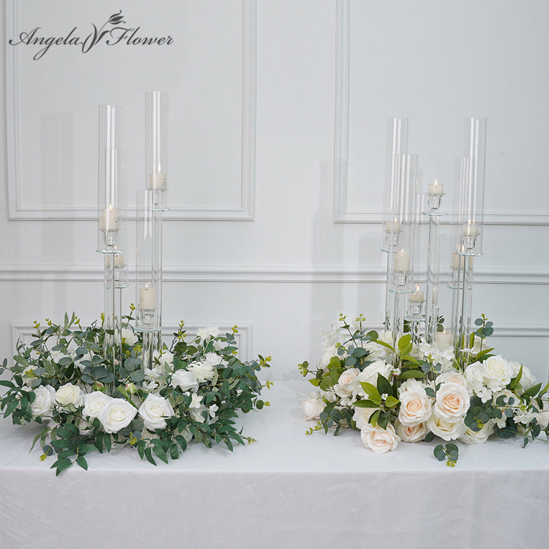 A7869 50cm/60cm Wedding Galrand Wreath Table Cenertpieces Decor Flower