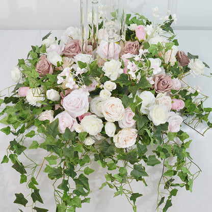 A7869 50cm/60cm Wedding Galrand Wreath Table Cenertpieces Decor Flower