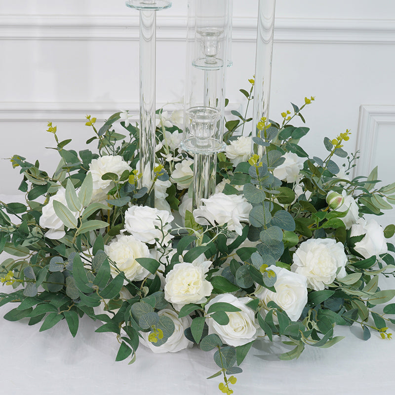 A7869 50cm/60cm Wedding Galrand Wreath Table Cenertpieces Decor Flower