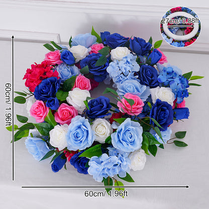 A7869 50cm/60cm Wedding Galrand Wreath Table Cenertpieces Decor Flower