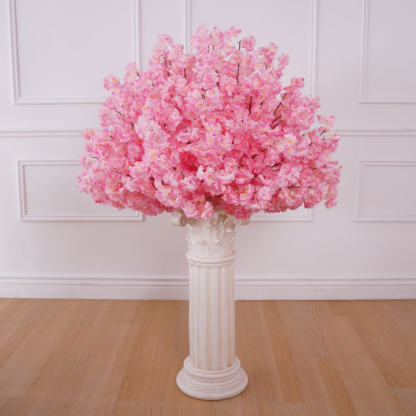 60/80/100cm White Cherry Blossom Rose Wedding Table Centerpiece Flower Ball A031 A7454