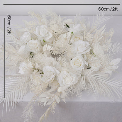 A7869 50cm/60cm Wedding Galrand Wreath Table Cenertpieces Decor Flower