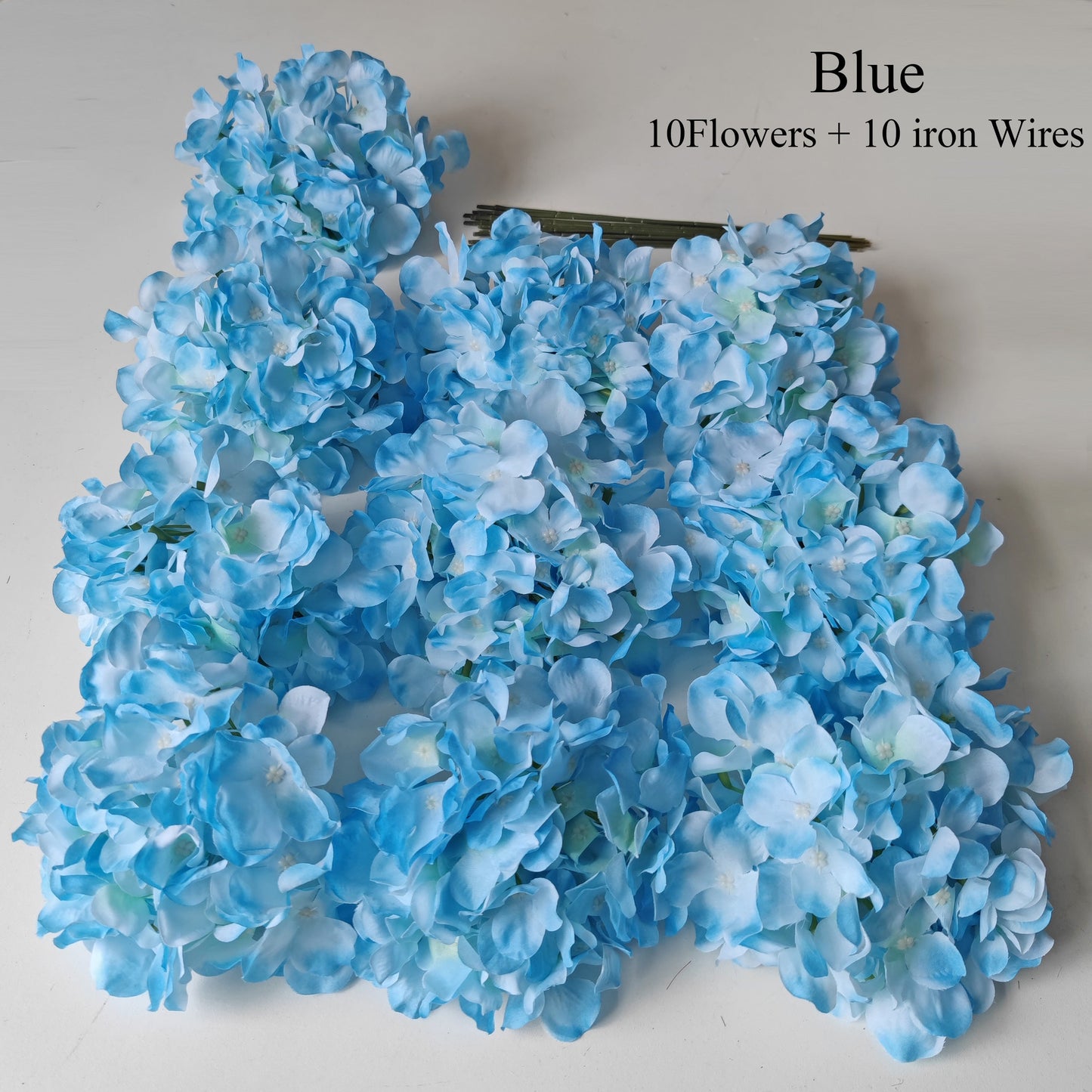 54 pieces of hydrangea 10 in a pack including branches, about 20CM in length