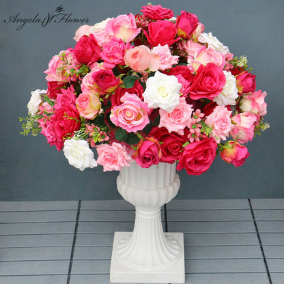 A7859 Wedding Table Centerpieces Baby Breath Rose Flower Ball 60/50/40cm