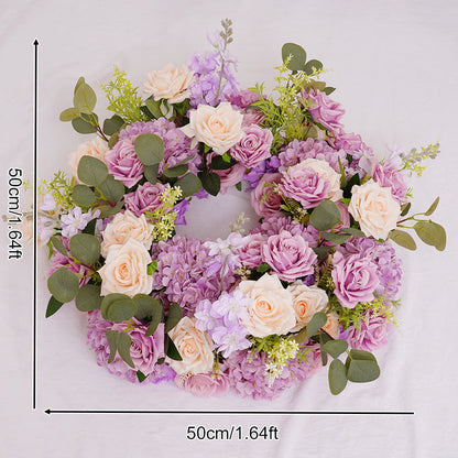 A7869 50cm/60cm Wedding Galrand Wreath Table Cenertpieces Decor Flower