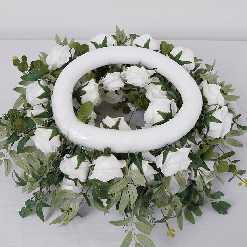 A7869 50cm/60cm Wedding Galrand Wreath Table Cenertpieces Decor Flower