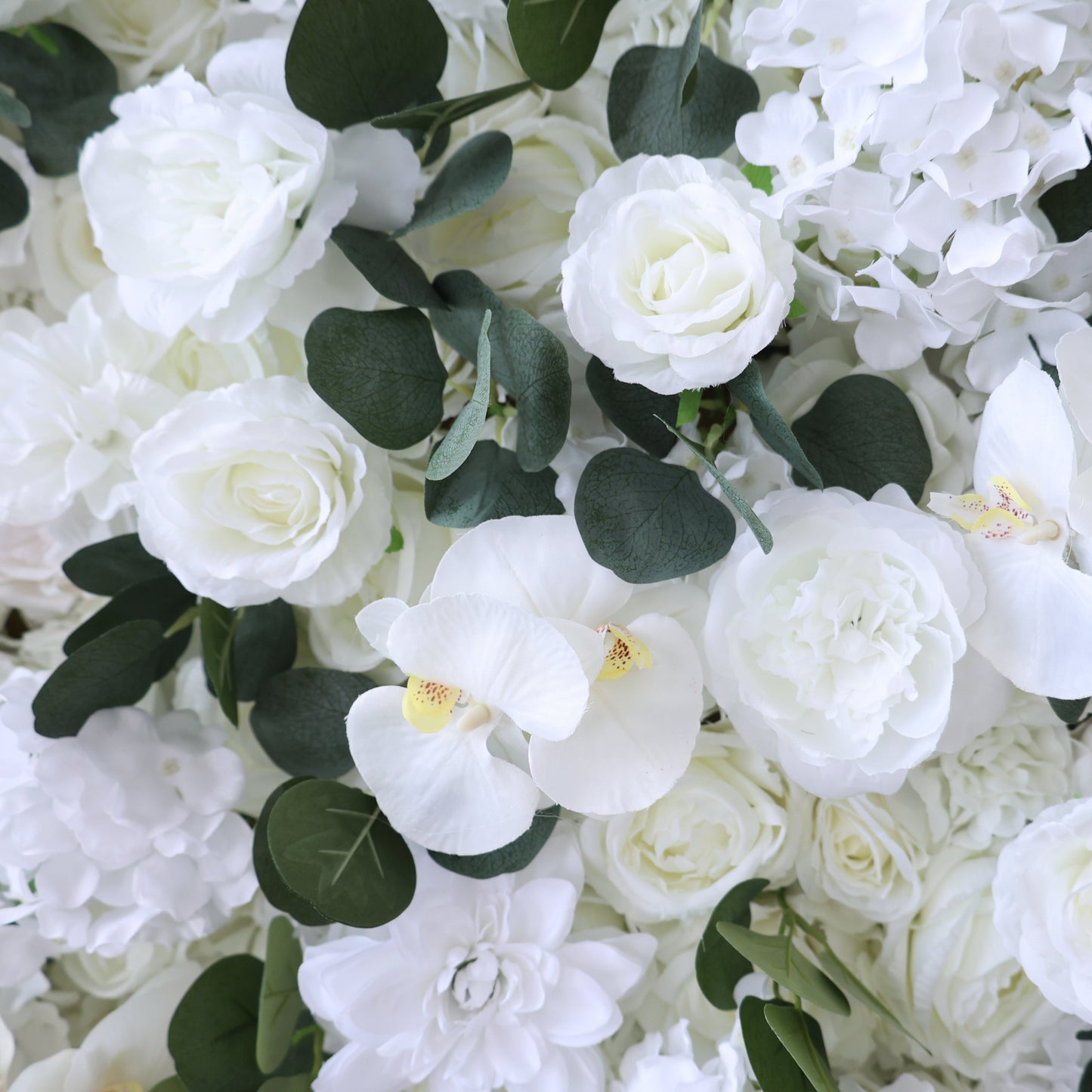 Summer Flower CB-379 8ft*8ft Cloth Back Artificial Flower Wall Roll up Fabric background