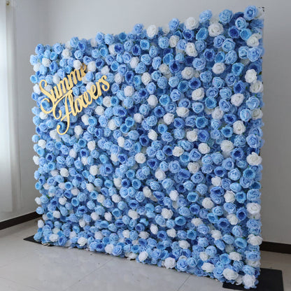 Summer Flower CB-450 8ft*8ft Cloth Back Artificial Flower Wall Roll up Fabric background