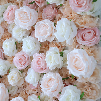 Summer Flower CB-451 8ft*8ft Cloth Back Artificial Flower Wall Roll up Fabric background