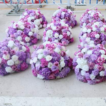 FL-064 Wholesale Bundle Hydrangea Artificial Rose Gypsophila Wedding Party Decoration Romantic Table Flower Ball
