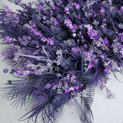 Summer Flower CB-453 8ft*8ft Cloth Back Artificial Flower Wall Roll up Fabric background