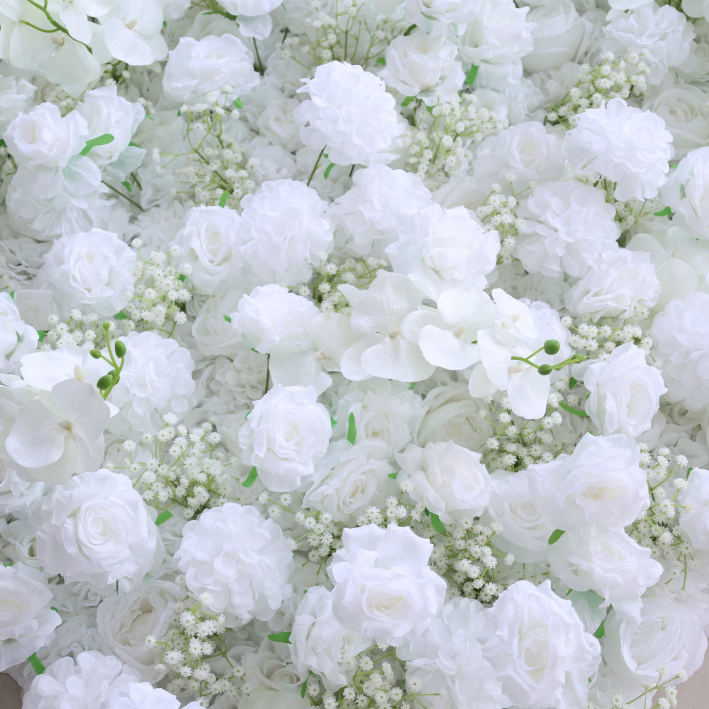 Summer Flower CB-395 8ft*8ft Cloth Back Artificial Flower Wall Roll up Fabric background