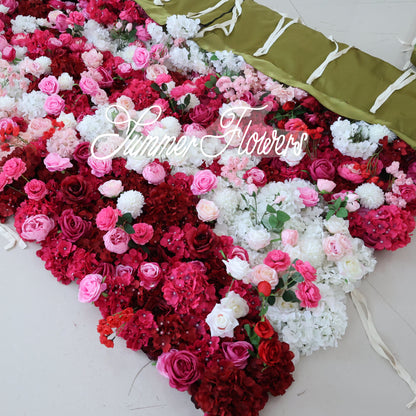Summer Flower CB-442 8ft*8ft Cloth Back Artificial Flower Wall Roll up Fabric background