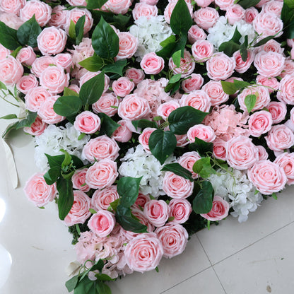 Summer Flower CB-460 8ft*8ft Cloth Back Artificial Flower Wall Roll up Fabric background