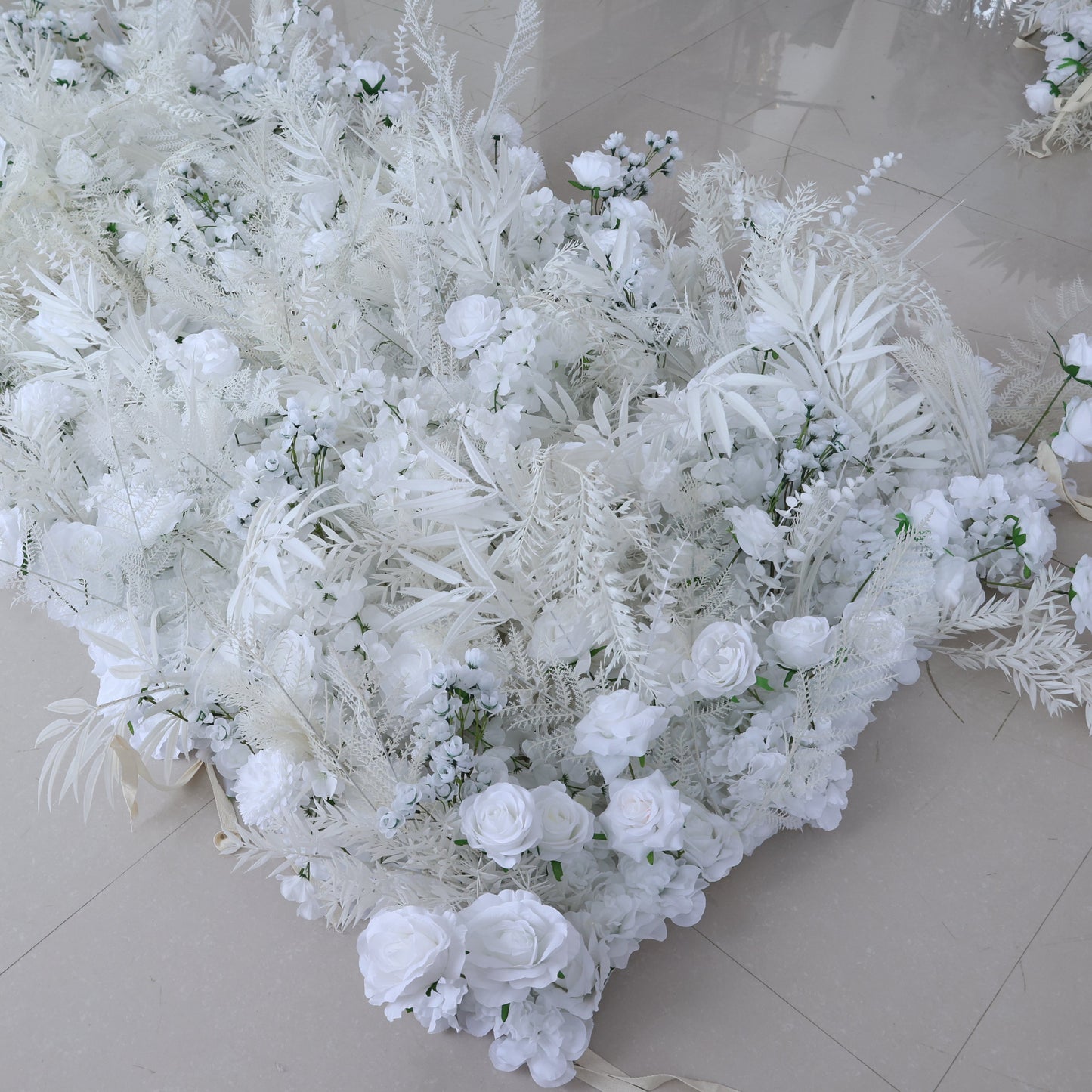 Summer Flower CB-457 8ft*8ft Cloth Back Artificial Flower Wall Roll up Fabric background