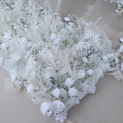 Summer Flower CB-457 8ft*8ft Cloth Back Artificial Flower Wall Roll up Fabric background