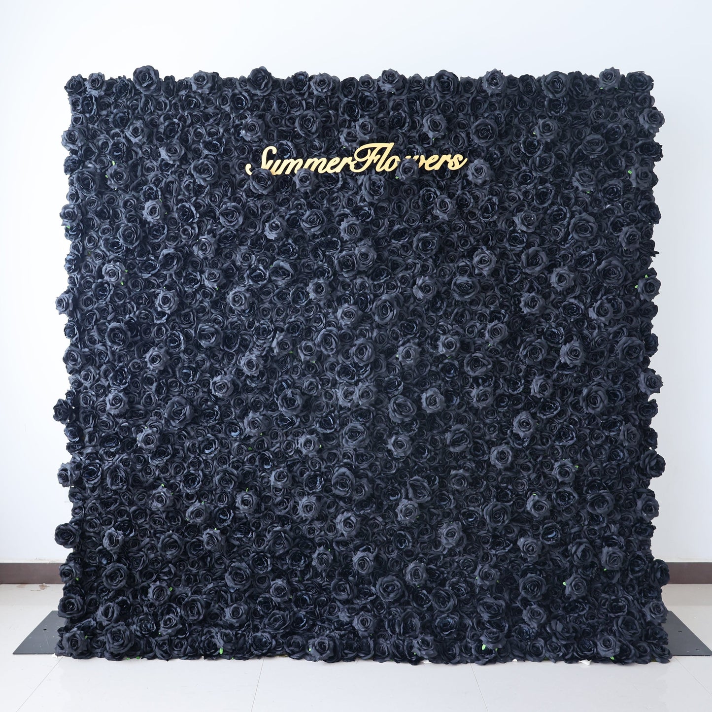 Summer Flower CB-361-3 8ft*8ft Cloth Back Artificial Flower Wall Roll up Fabric background