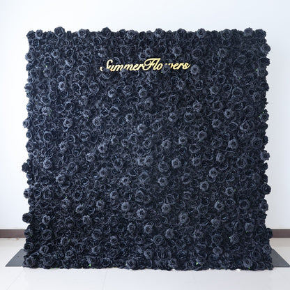 Summer Flower CB-361-3 8ft*8ft Cloth Back Artificial Flower Wall Roll up Fabric background