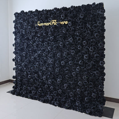 Summer Flower CB-361-3 8ft*8ft Cloth Back Artificial Flower Wall Roll up Fabric background