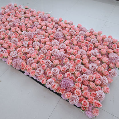 Summer Flower CB-471 8ft*8ft Cloth Back Artificial Flower Wall Roll up Fabric background