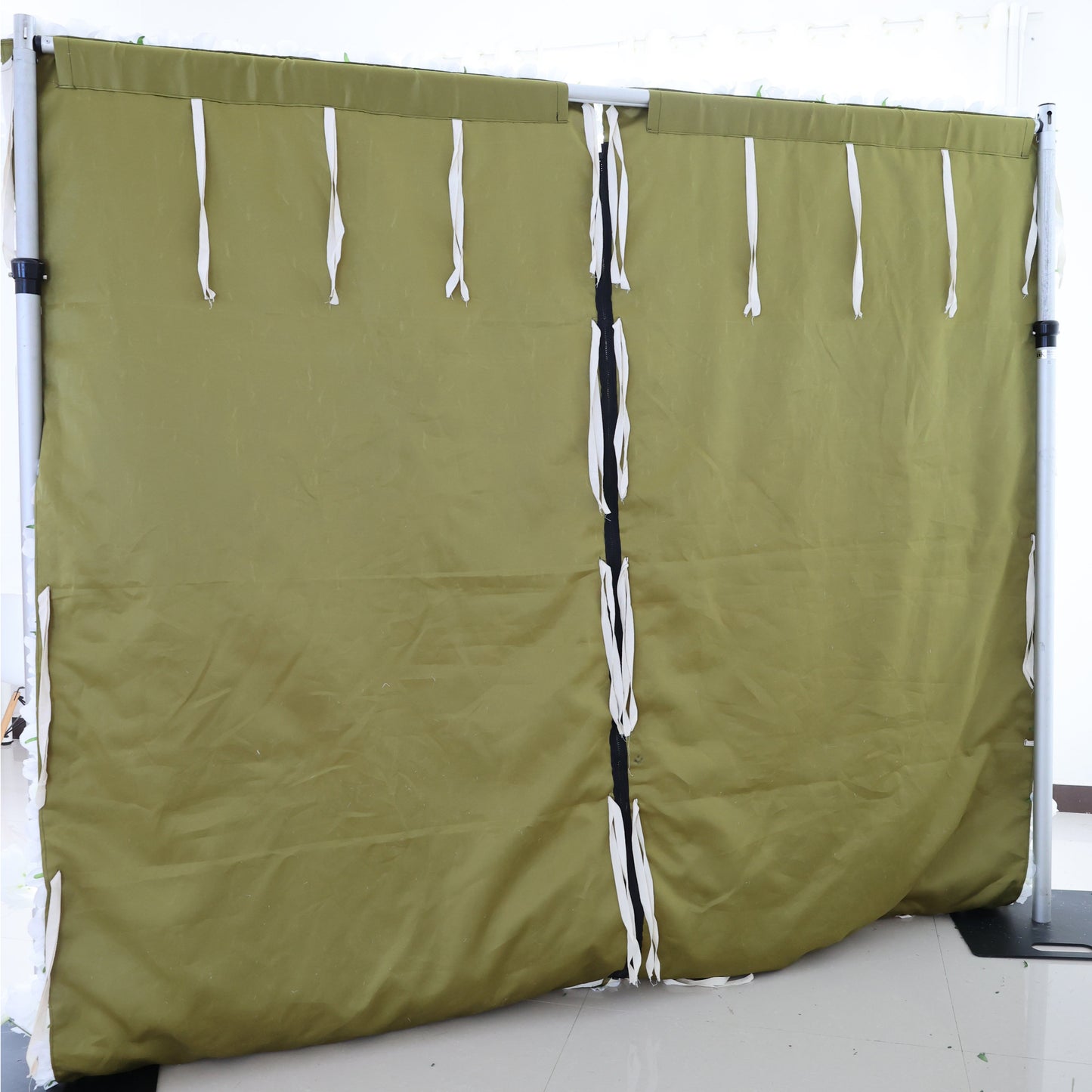 Summer Flower CB-467 8ft*8ft Cloth Back Artificial Flower Wall Roll up Fabric background