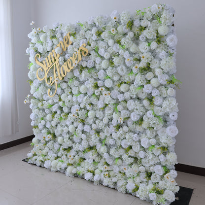 Summer Flower CB-470 8ft*8ft Cloth Back Artificial Flower Wall Roll up Fabric background