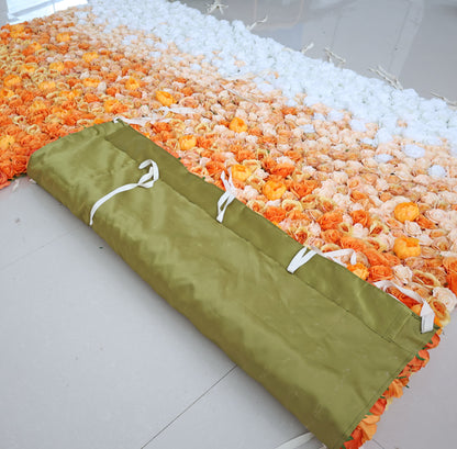 Summer Flower CB-475 8ft*8ft Cloth Back Artificial Flower Wall Roll up Fabric background