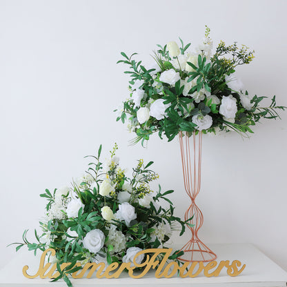 FL-097 Hot Sale Wedding Centerpieces Flower ball customizable 40cm 60cm 70cm artificial center piece flower ball Party Home Decor