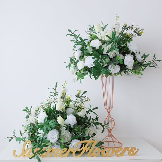 FL-097 Hot Sale Wedding Centerpieces Flower ball customizable 40cm 60cm 70cm artificial center piece flower ball Party Home Decor