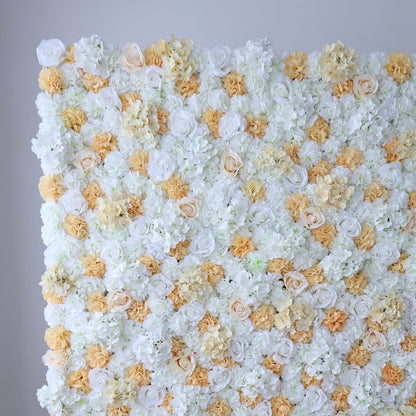 Summer Flower CB-479 8ft*8ft Cloth Back Artificial Flower Wall Roll up Fabric background