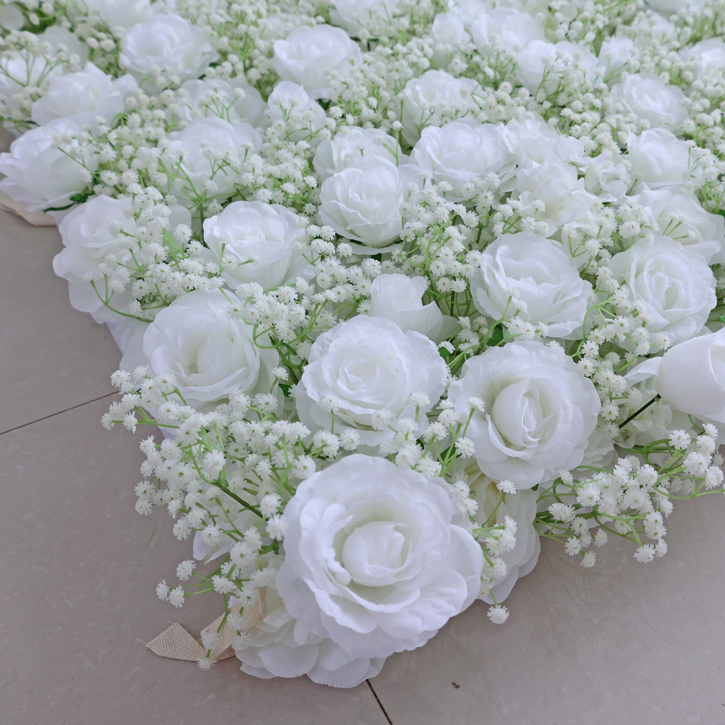 Summer Flower CB-480 8ft*8ft Cloth Back Artificial Flower Wall Roll up Fabric background