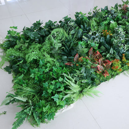Summer Flower CB-426 8ft*8ft Cloth Back Artificial Flower Wall Roll up Fabric background
