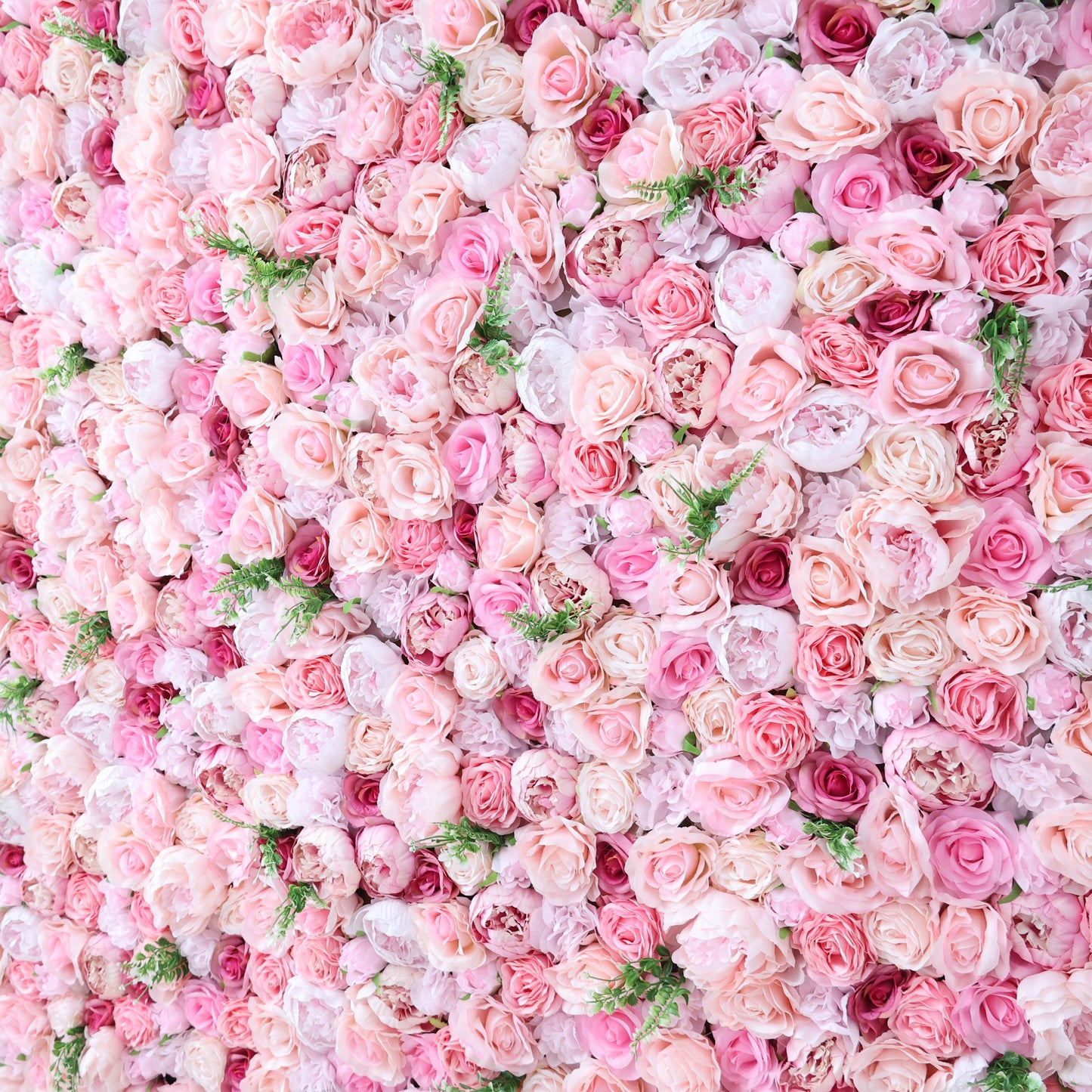 Summer Flower CB-424 8ft*8ft Cloth Back Artificial Flower Wall Roll up Fabric background