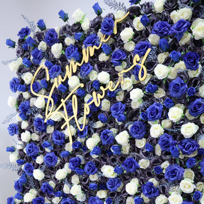 Summer Flower CB-433 8ft*8ft Cloth Back Artificial Flower Wall Roll up Fabric background