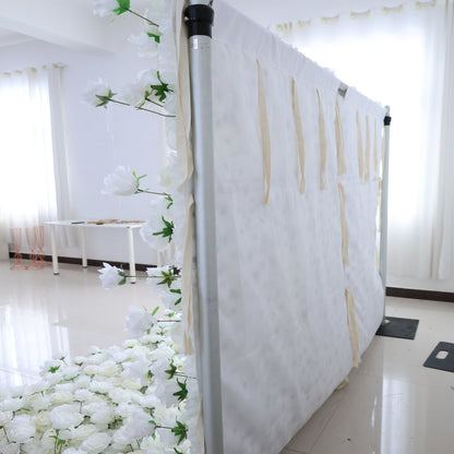 Summer Flower CB-435 8ft*8ft Cloth Back Artificial Flower Wall Roll up Fabric background