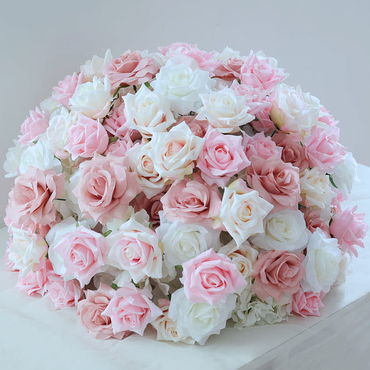 FL-074 Wedding Decoration Supplies Flower Artificial Balls Flowers Silk Rose Artificial Flower Ball