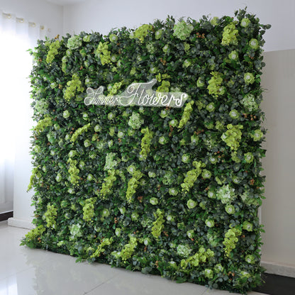 Summer Flower CB-368 8ft*8ft Cloth Back Artificial Flower Wall Roll up Fabric background