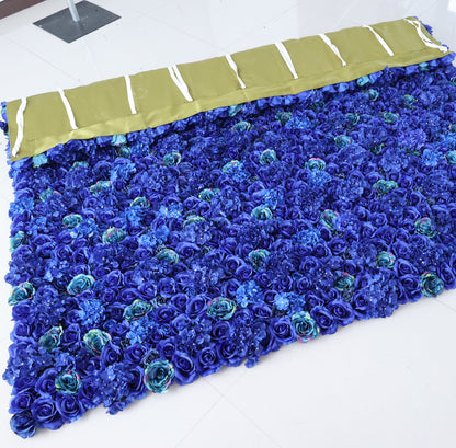 Summer Flower CB-493 8ft*8ft Cloth Back Artificial Flower Wall Roll up Fabric background