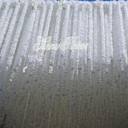 Summer Flower CB-496 8ft*8ft Cloth Back Artificial Flower Wall Roll up Fabric background