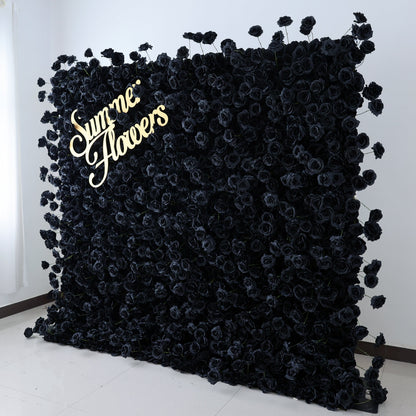 Summer Flower CB-404-3 8ft*8ft Cloth Back Artificial Flower Wall Roll up Fabric background